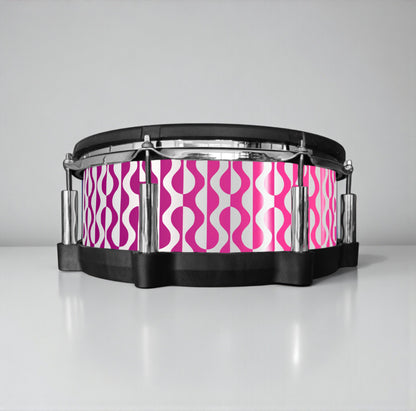 Negative Circles Drum Wrap