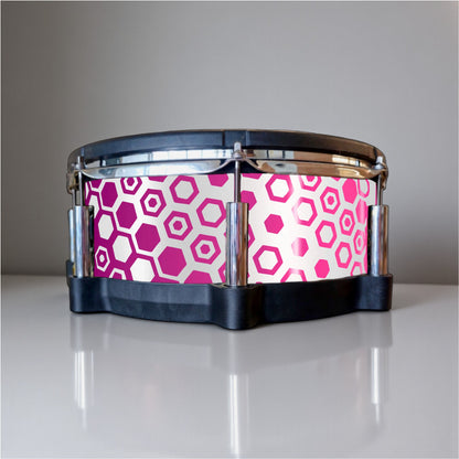 Hexagonal Fade Drum Wrap