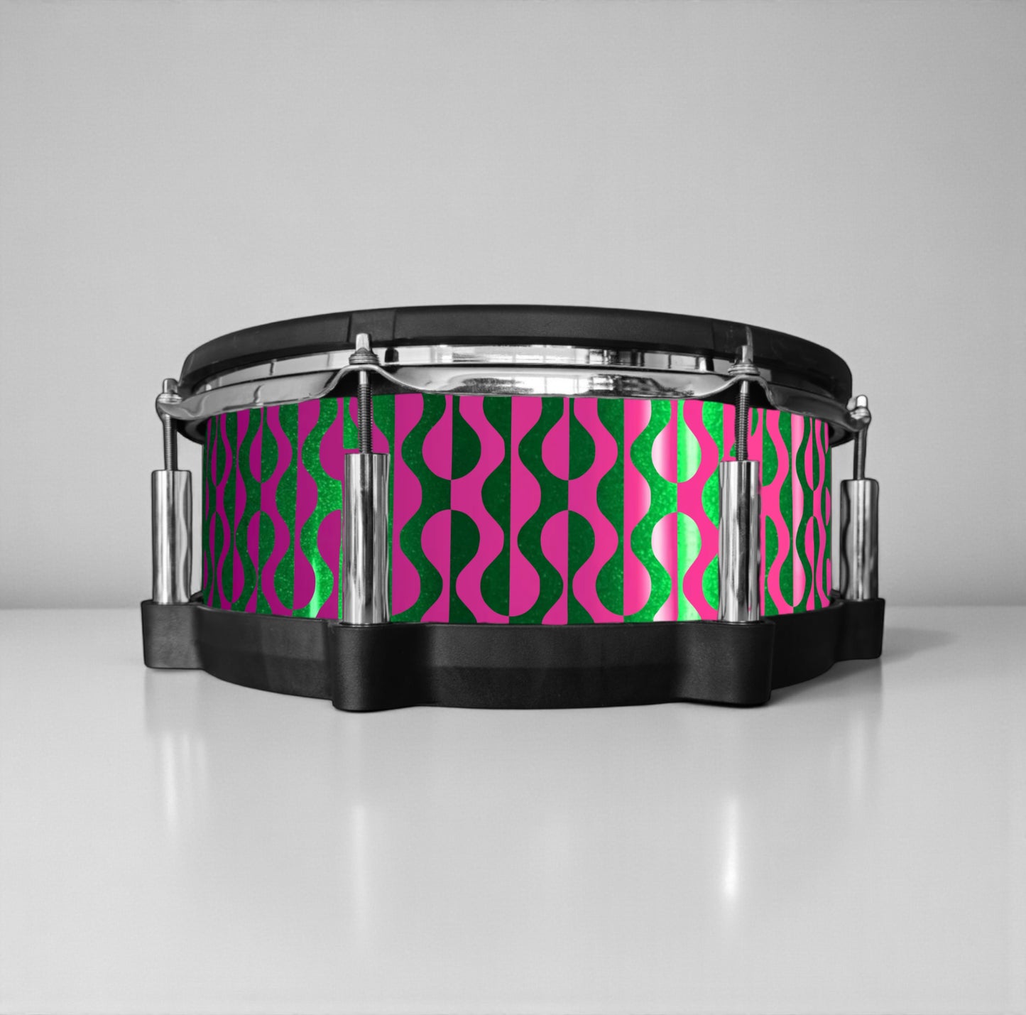 Negative Circles Drum Wrap