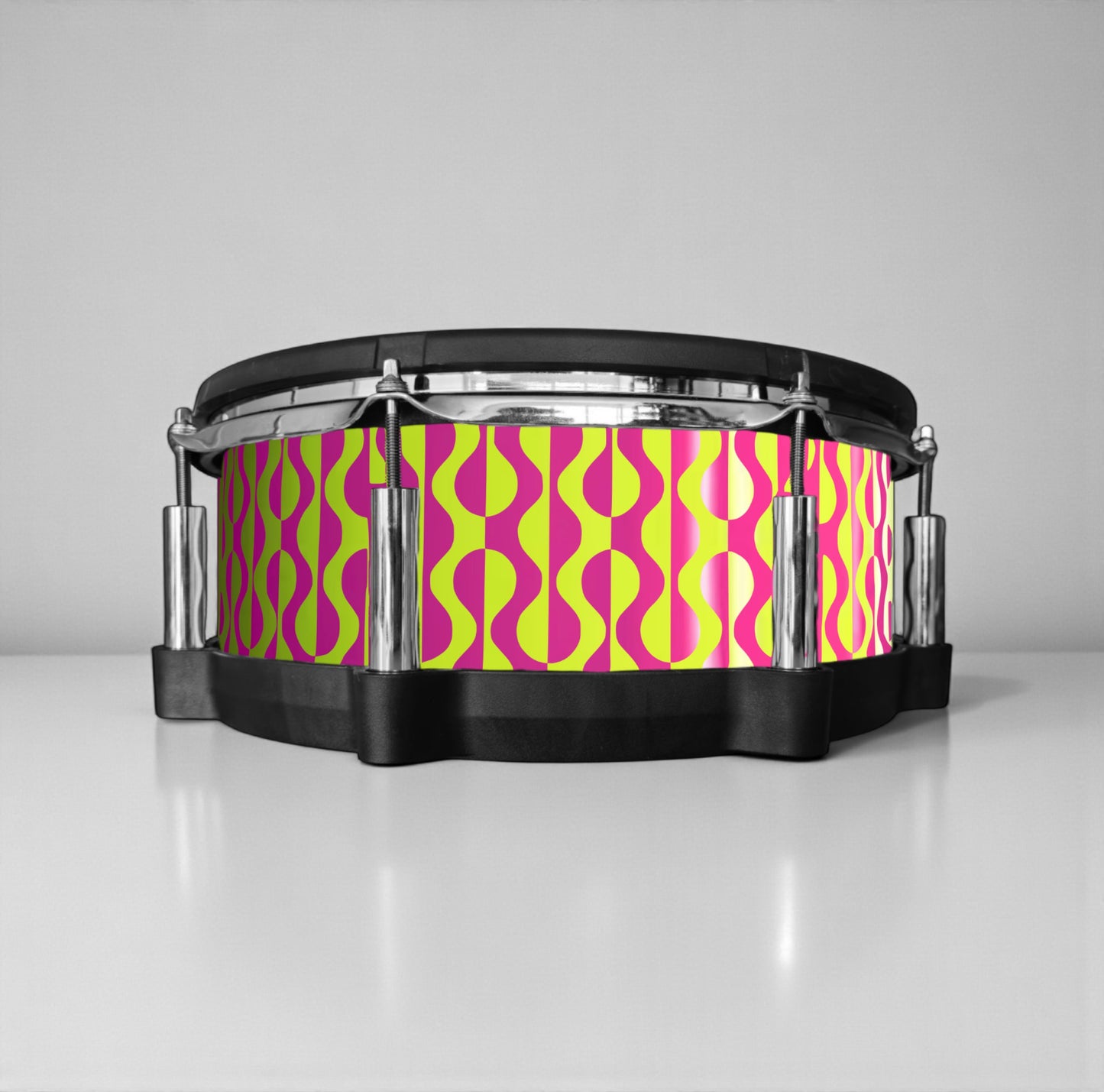 Negative Circles Drum Wrap