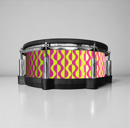 Negative Circles Drum Wrap