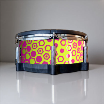 Hexagonal Fade Drum Wrap
