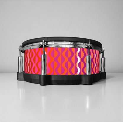 Negative Circles Drum Wrap