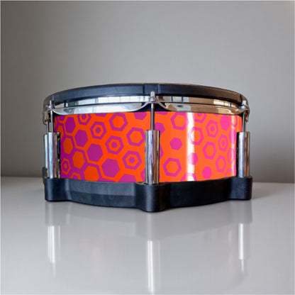 Hexagonal Fade Drum Wrap