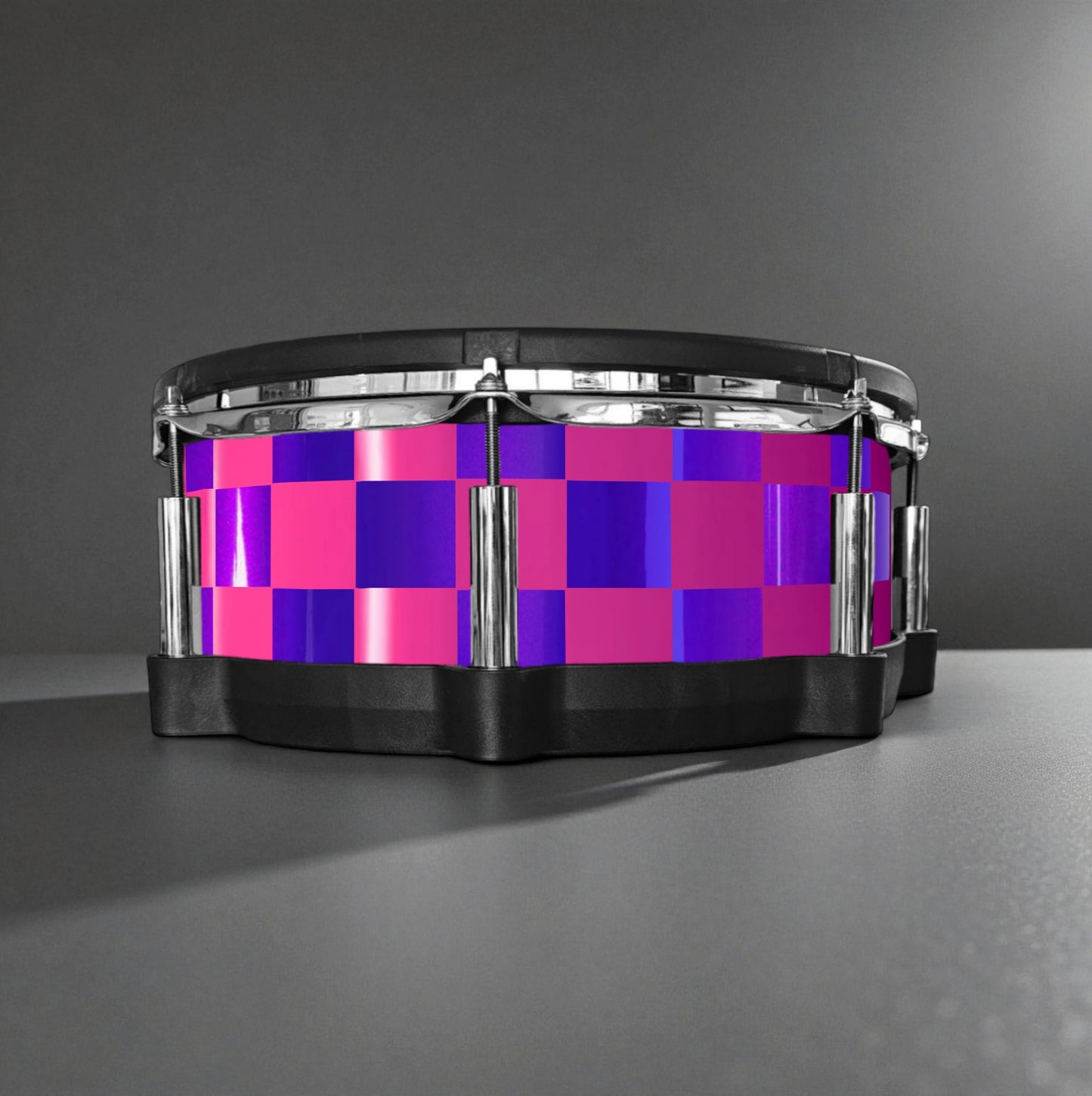 Checkerboard Drum Wrap