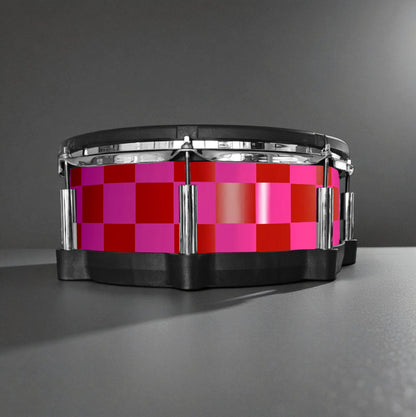 Checkerboard Drum Wrap