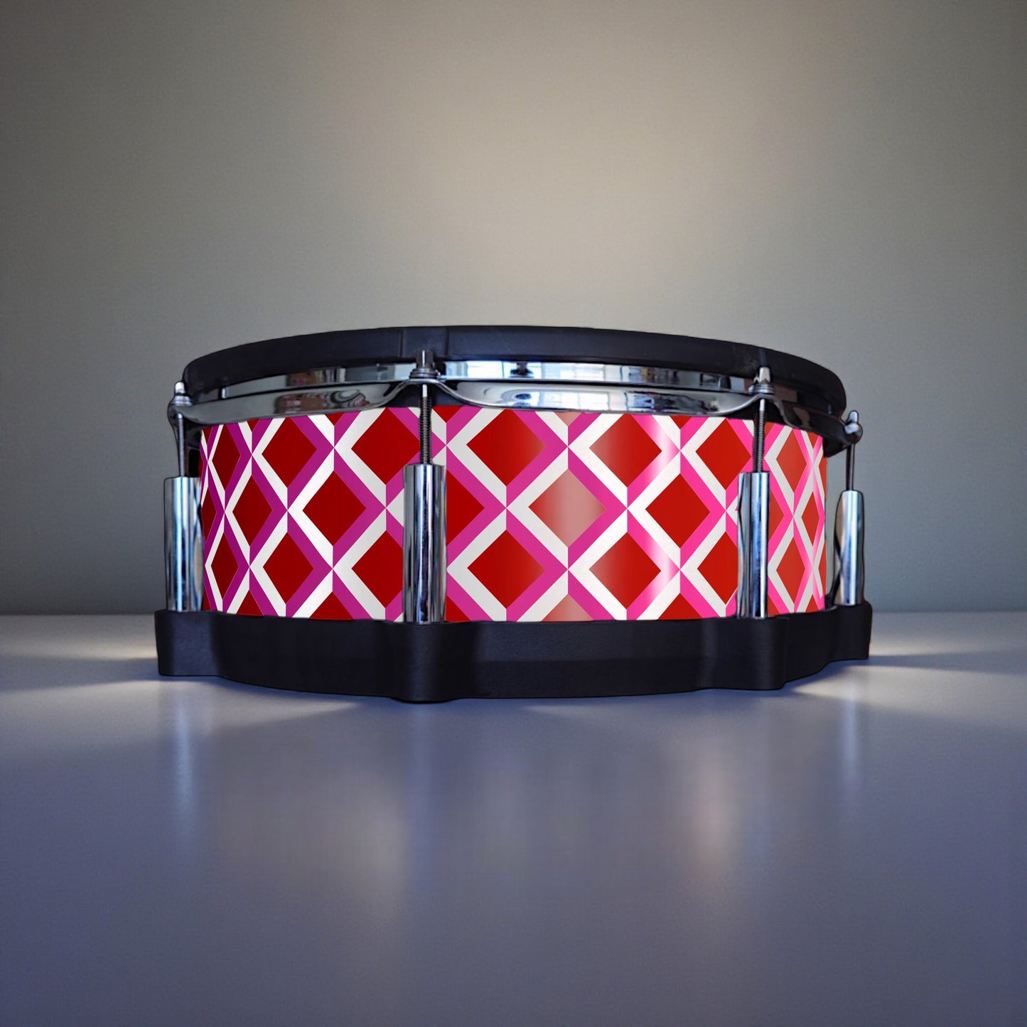 3D Tile Drum Wrap (White Base)