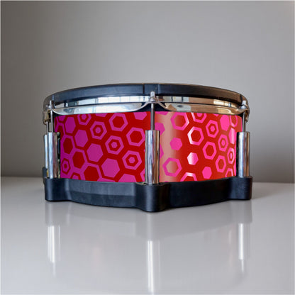 Hexagonal Fade Drum Wrap