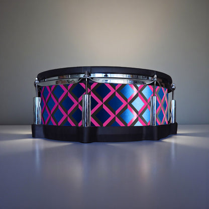 3D Tile Drum Wrap (Black Base)