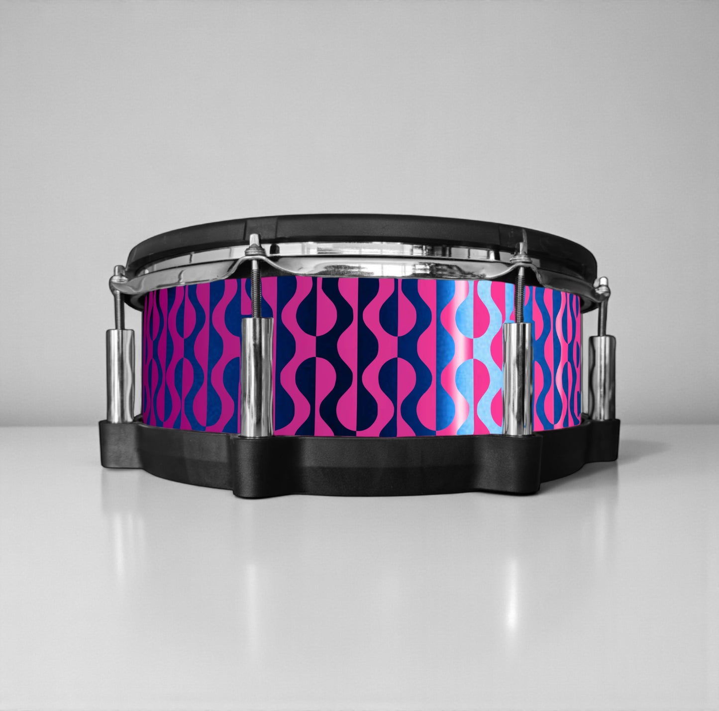 Negative Circles Drum Wrap