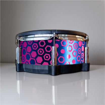Hexagonal Fade Drum Wrap