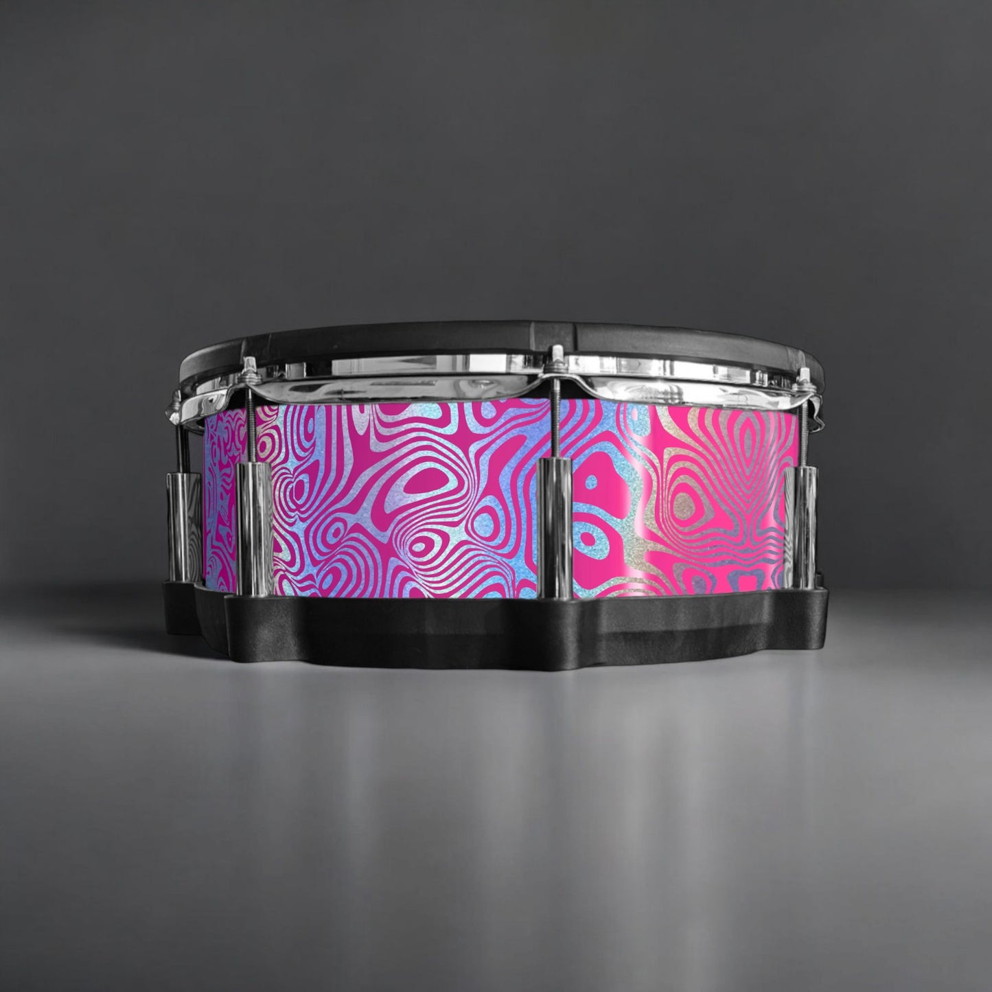 Psychedelic Swirl Drum Wrap