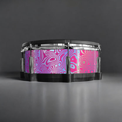 Psychedelic Swirl Drum Wrap