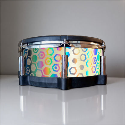 Hexagonal Fade Drum Wrap