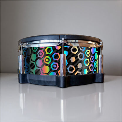 Hexagonal Fade Drum Wrap