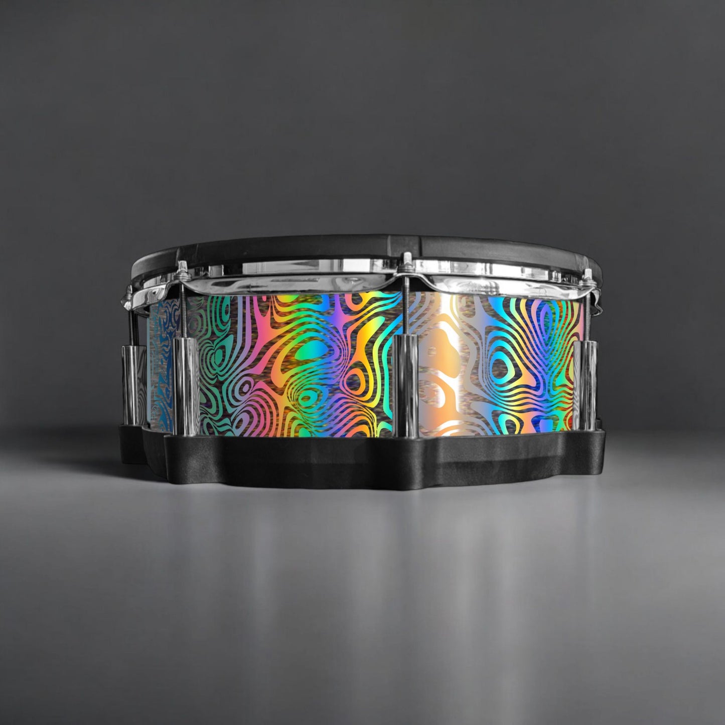 Psychedelic Swirl Drum Wrap