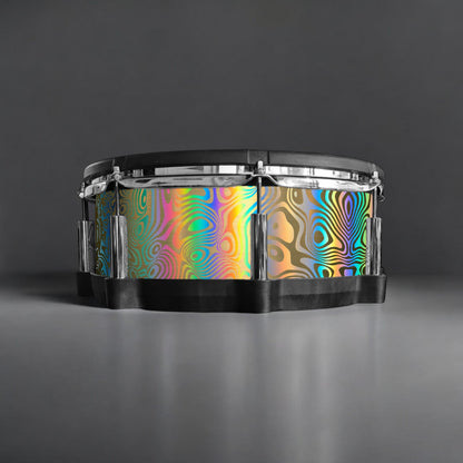 Psychedelic Swirl Drum Wrap