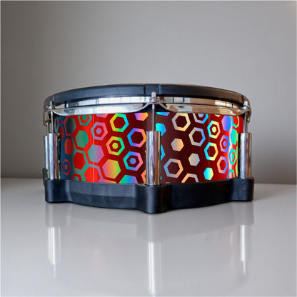 Hexagonal Fade Drum Wrap
