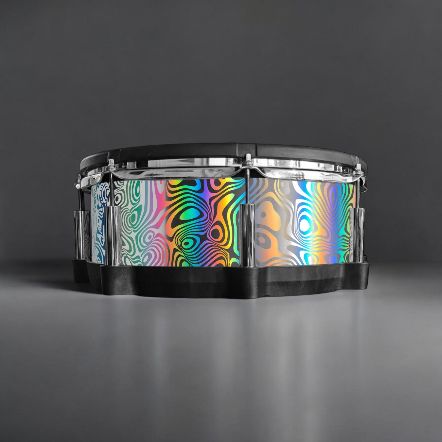 Psychedelic Swirl Drum Wrap