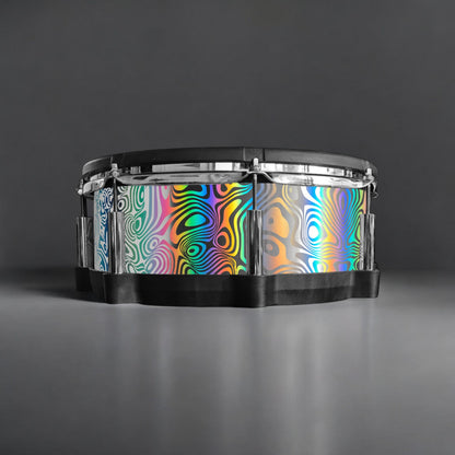 Psychedelic Swirl Drum Wrap