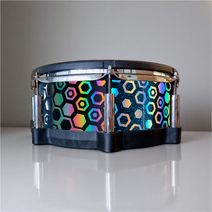 Hexagonal Fade Drum Wrap