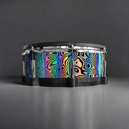 Psychedelic Swirl Drum Wrap