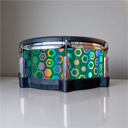 Hexagonal Fade Drum Wrap
