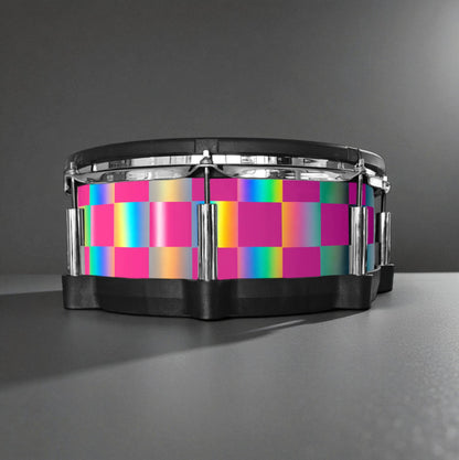 Checkerboard Drum Wrap