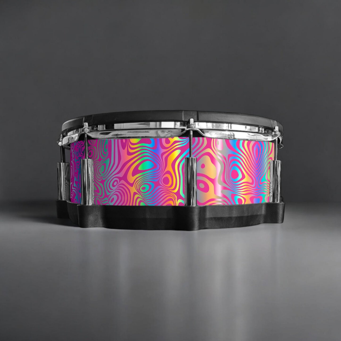 Psychedelic Swirl Drum Wrap