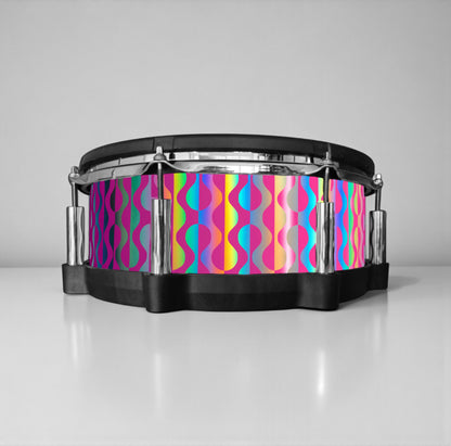Negative Circles Drum Wrap