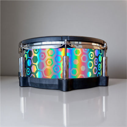 Hexagonal Fade Drum Wrap