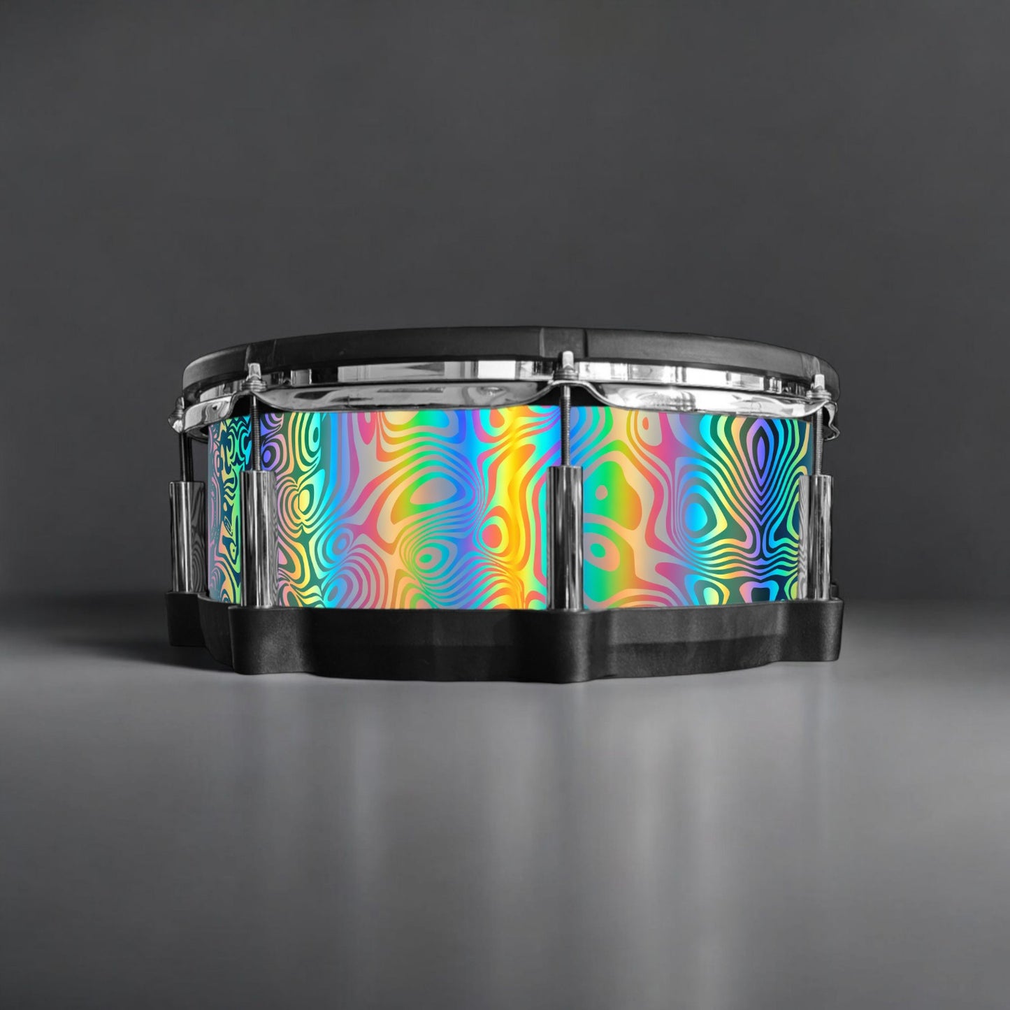 Psychedelic Swirl Drum Wrap