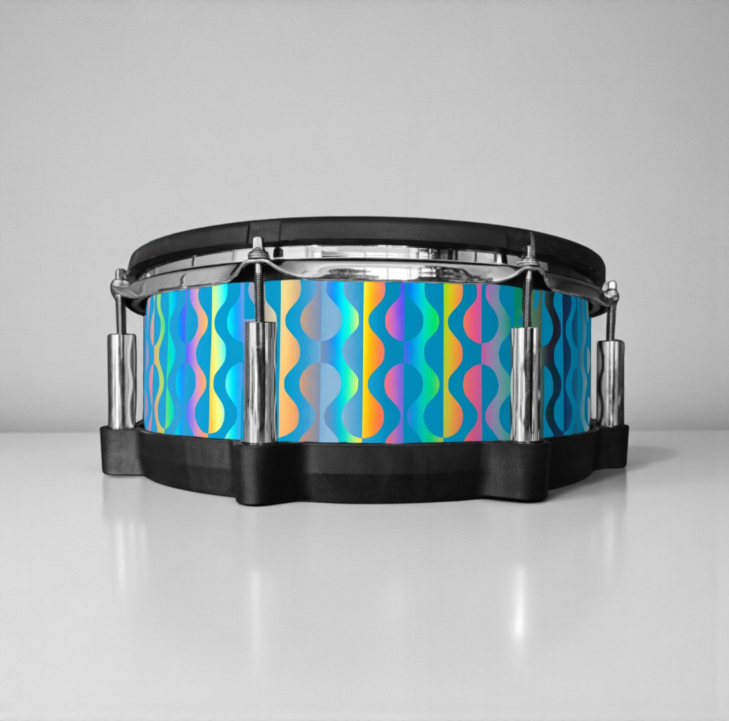 Negative Circles Drum Wrap