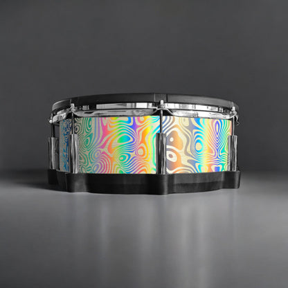 Psychedelic Swirl Drum Wrap