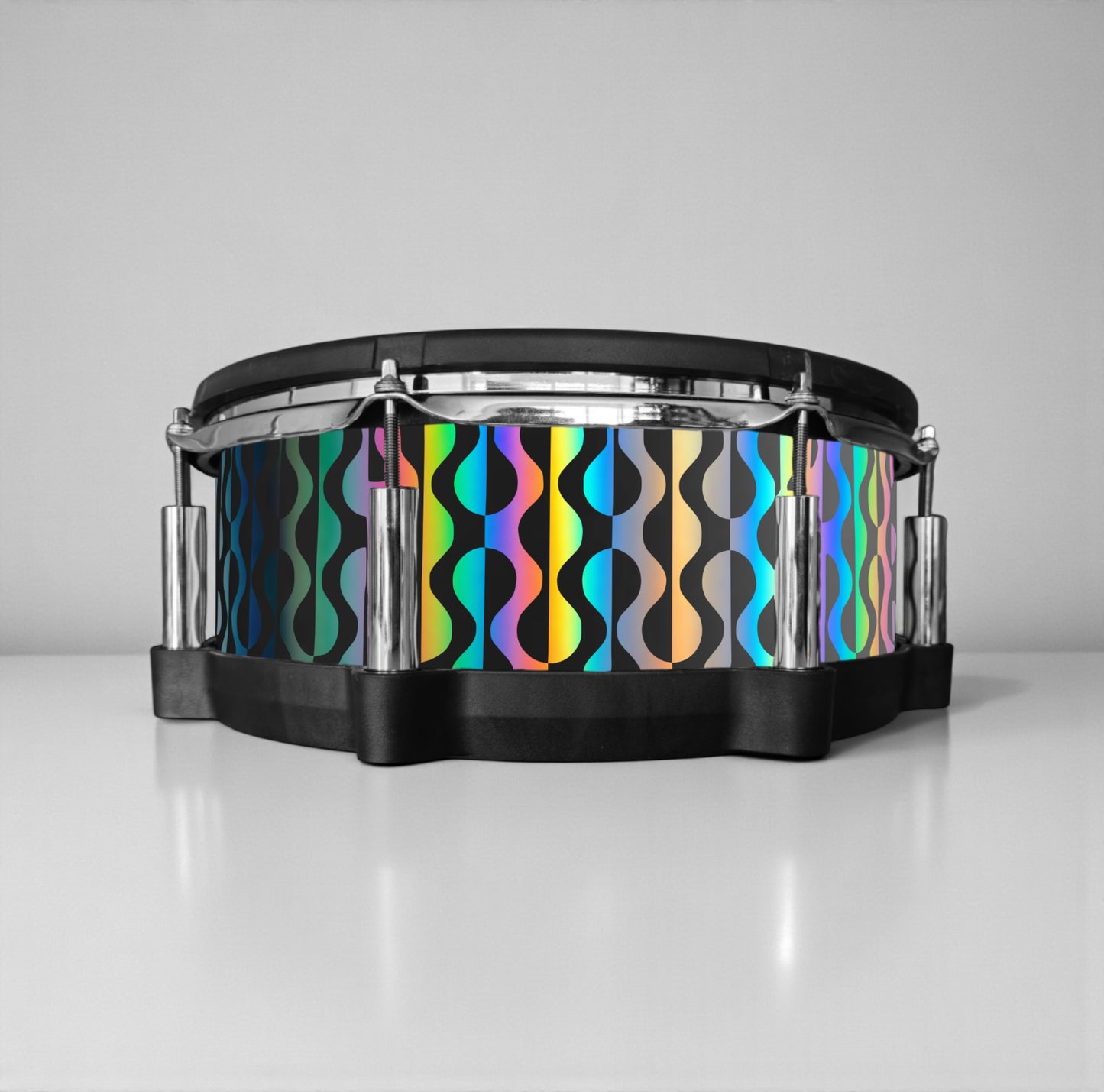 Negative Circles Drum Wrap