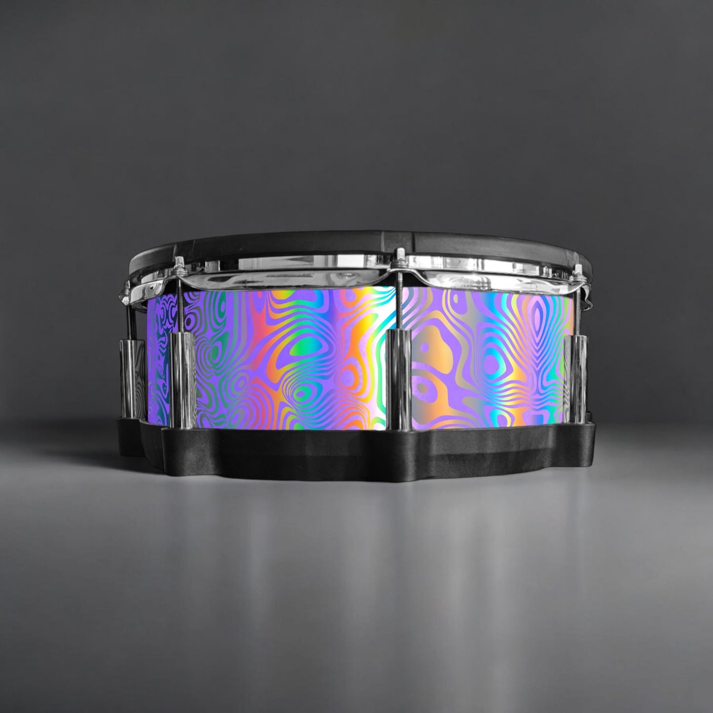 Psychedelic Swirl Drum Wrap