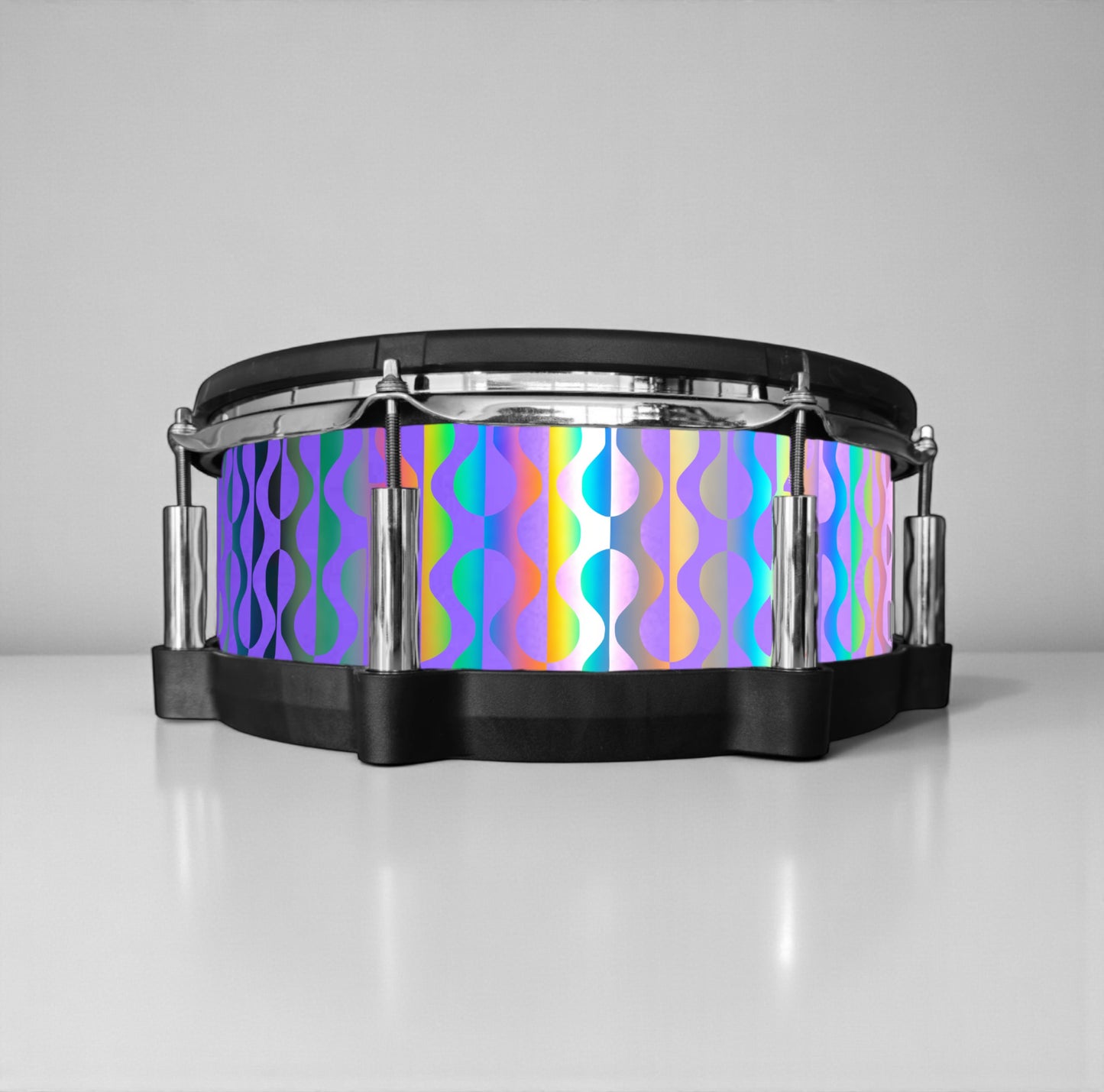 Negative Circles Drum Wrap