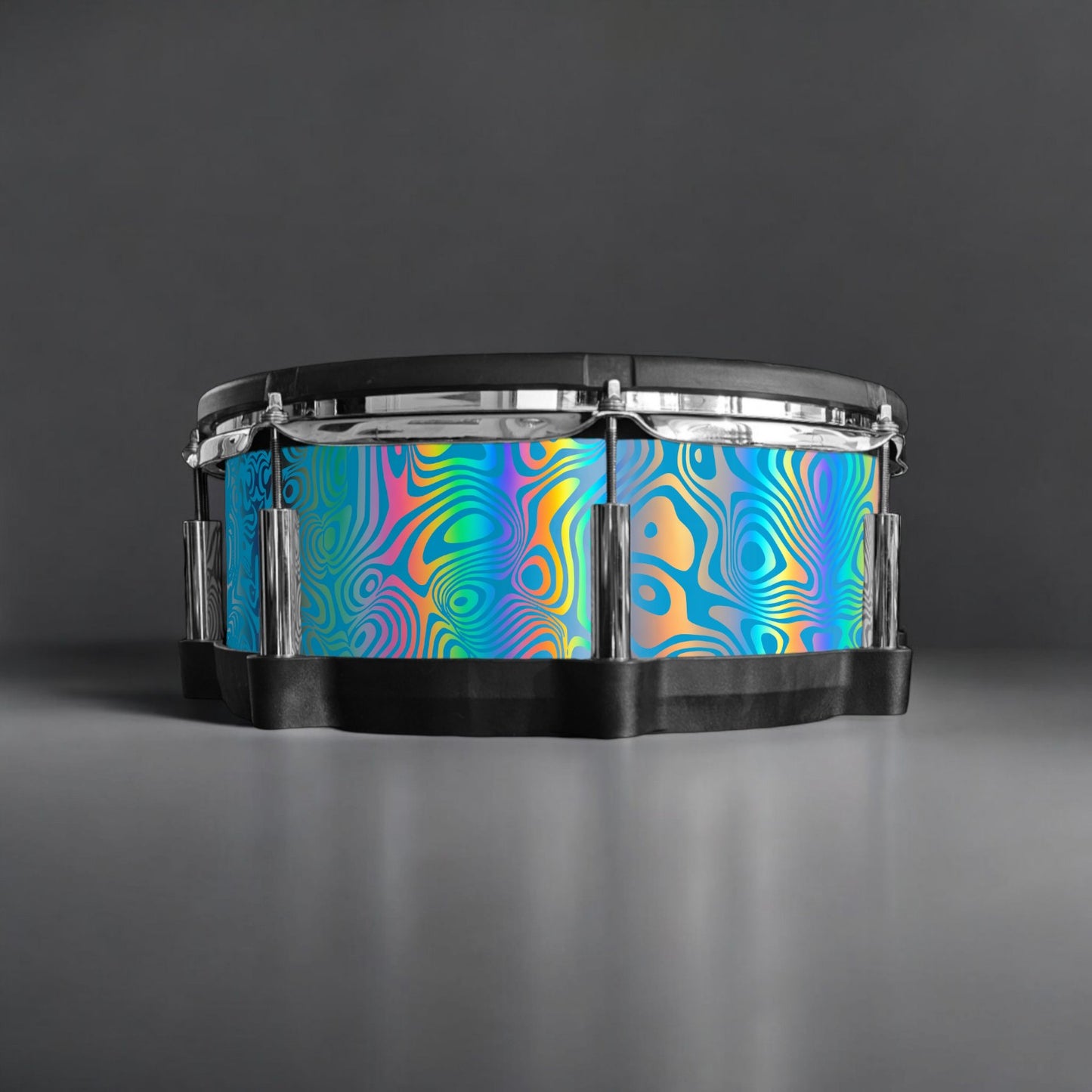 Psychedelic Swirl Drum Wrap