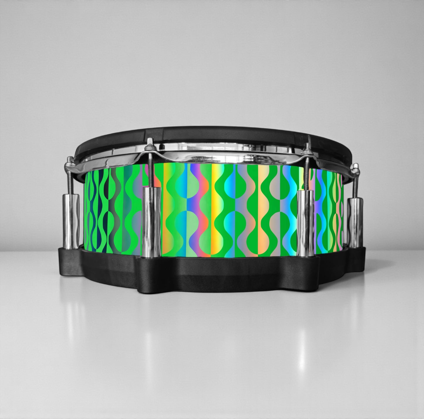 Negative Circles Drum Wrap