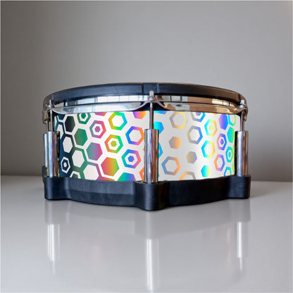 Hexagonal Fade Drum Wrap