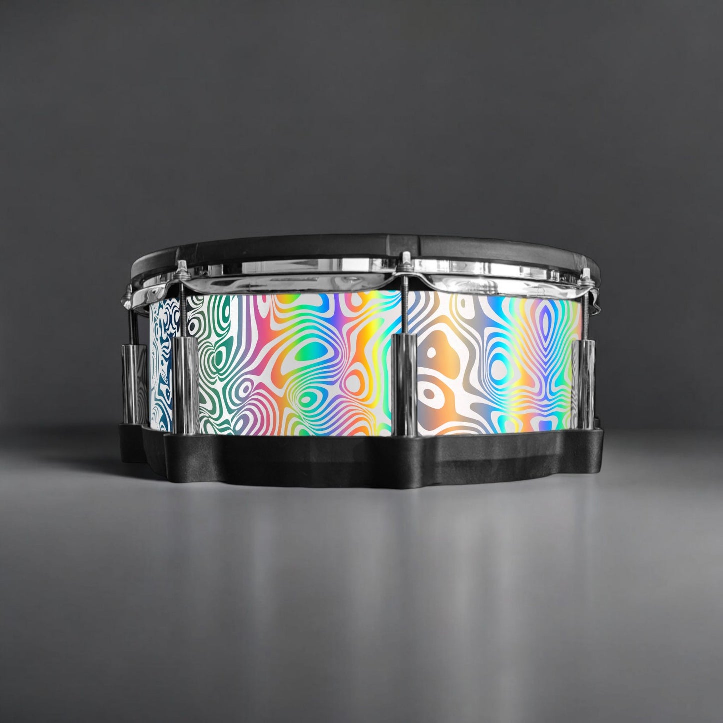 Psychedelic Swirl Drum Wrap