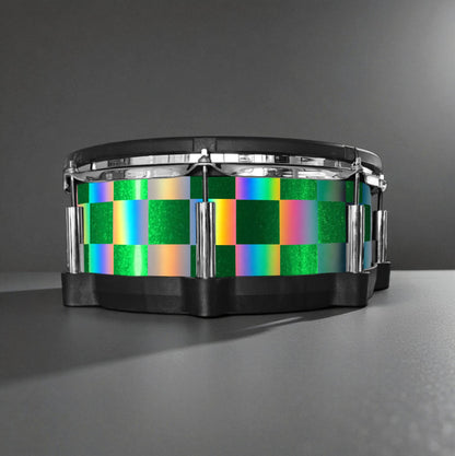 Checkerboard Drum Wrap