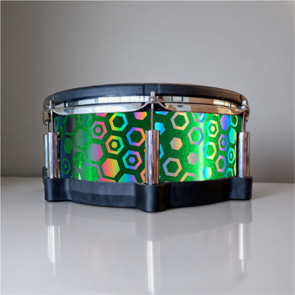 Hexagonal Fade Drum Wrap