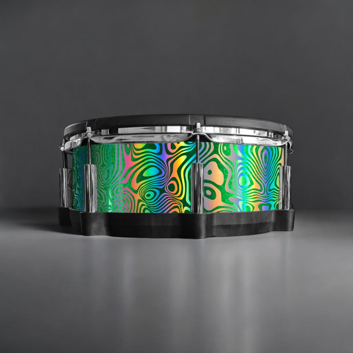 Psychedelic Swirl Drum Wrap