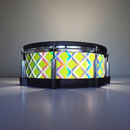 3D Tile Drum Wrap (White Base)