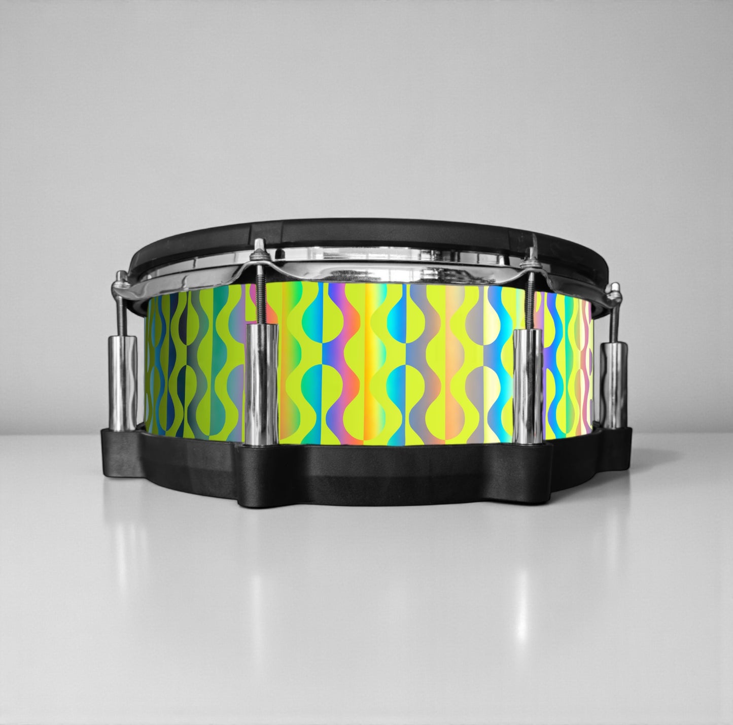 Negative Circles Drum Wrap