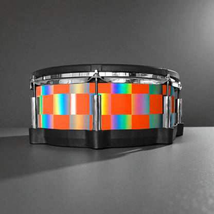 Checkerboard Drum Wrap