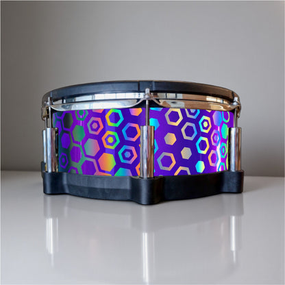 Hexagonal Fade Drum Wrap