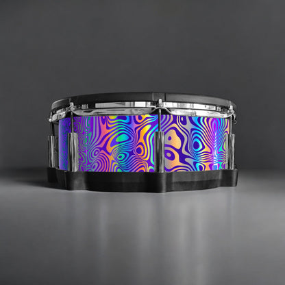 Psychedelic Swirl Drum Wrap