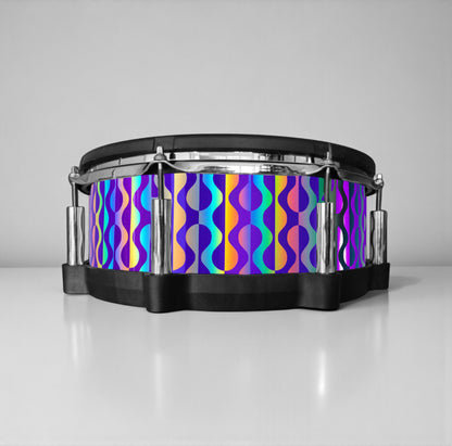 Negative Circles Drum Wrap